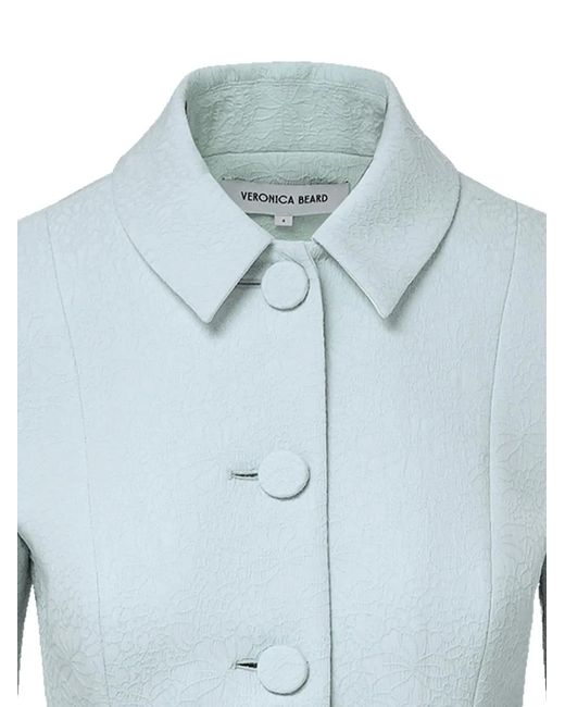 Veronica Beard Blue Veste En Jacquard