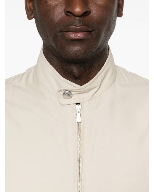 Eleventy White Side-Pocket Gilet for men