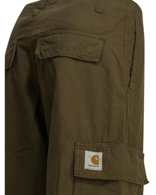 Carhartt Green Kade Ripstop Cargo Pants for men
