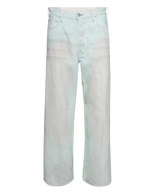 Acne Blue Wide-Leg Jeans for men