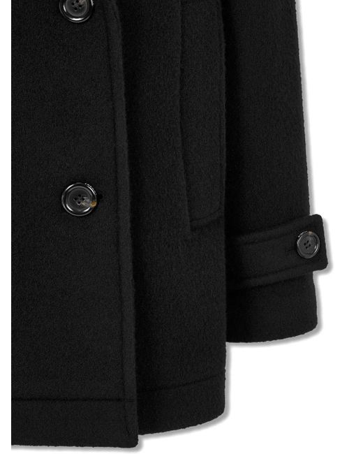 Manteau À Boutonnière Croisée Studio Tomboy X en coloris Black