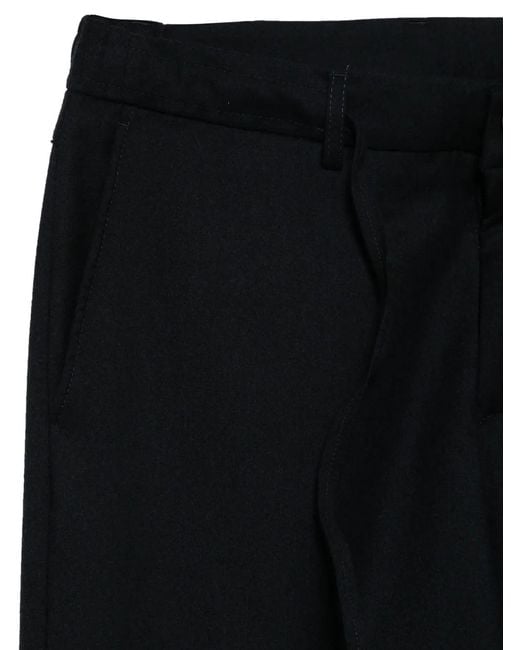 Canali Blue Drawstring Trousers for men