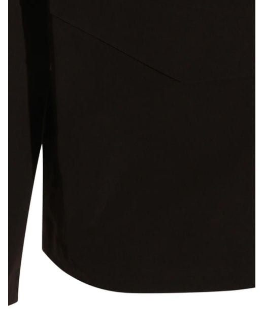 Arc'teryx Black Button-Up Shirt Jacket for men