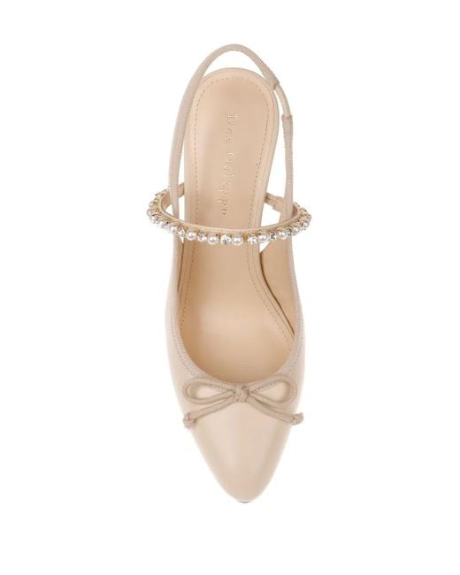 Dee Ocleppo White 76Mm Houston Pumps