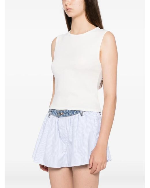 Reformation White Ryland Top