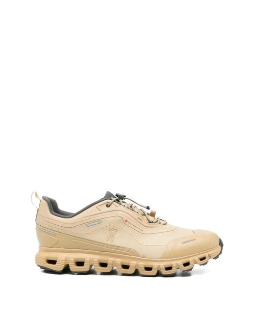 On Shoes Natural Cloud 6 Geo Waterproof Sneakers for men