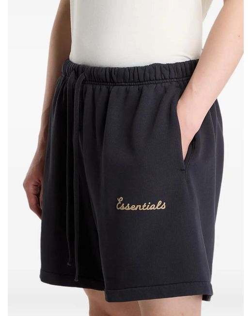 Fear Of God Blue Essentials Drawstring Shorts for men