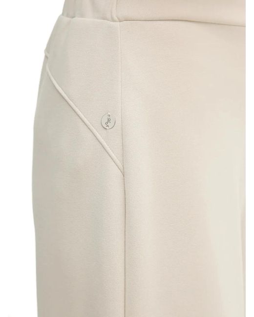 Joseph Ribkoff Natural Drawstring Trousers
