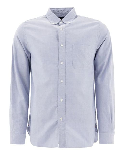 Chemise En Coton Beams Plus pour homme en coloris Blue