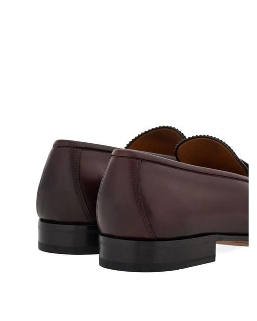Ferragamo White Penny Loafers for men