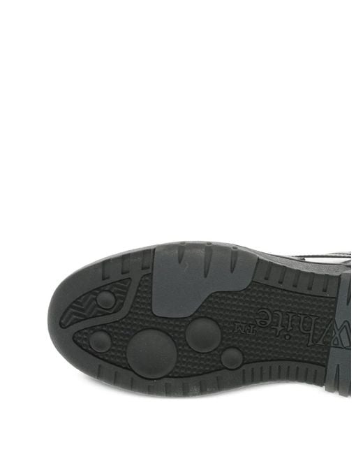 Off-White c/o Virgil Abloh Gray Out Of Office Sneakers for men