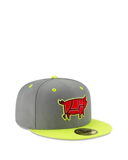 KTZ Gray 59Fifty Baseball Cap for men