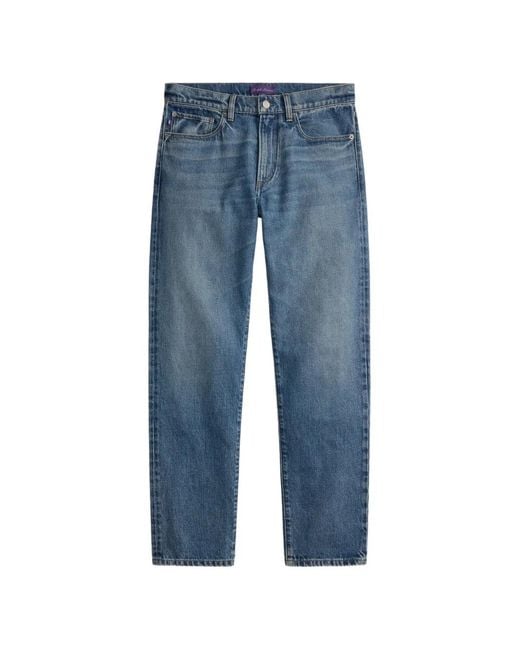 Ralph Lauren Blue Straight-Fit Jeans for men