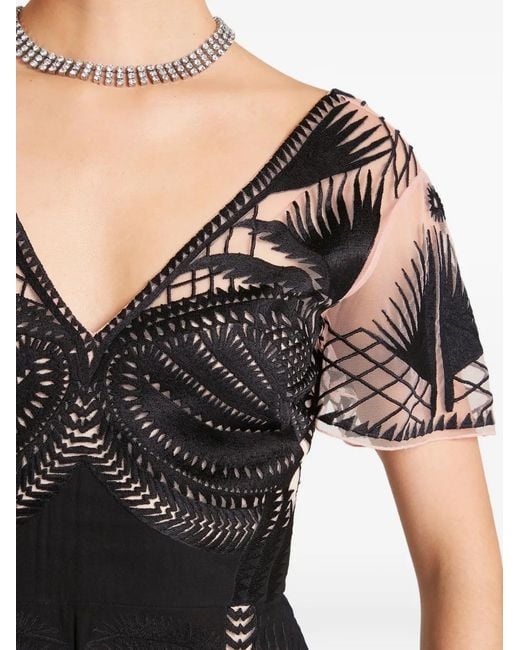 Temperley London Black Giselle Dress