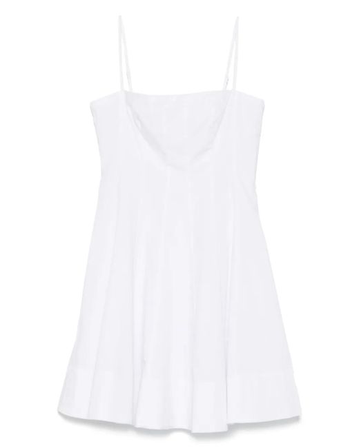 Staud Wylie ミニドレス White