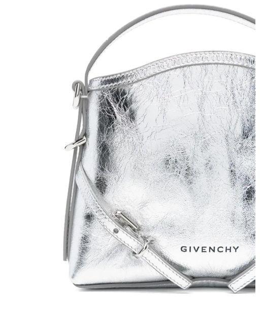 Givenchy White Nano Voyou Tote Bag
