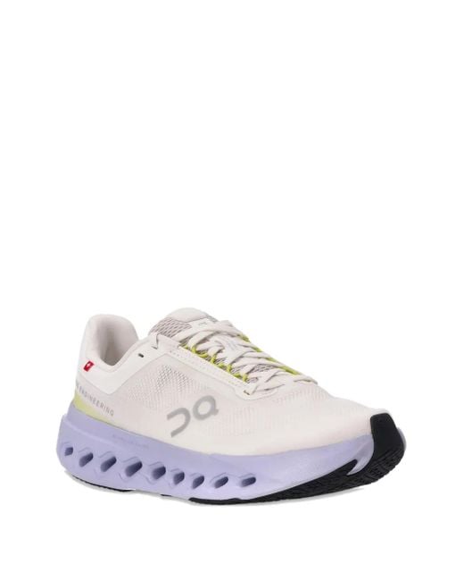 On Shoes White Cloudrunner Sneakers