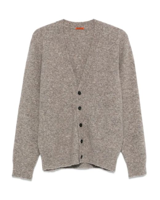 メンズ Barena ボタン カーディガン Gray