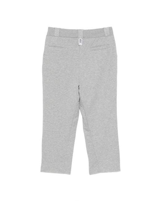 PROTOTYPES Gray Alpha Beltloop Sweatpants for men