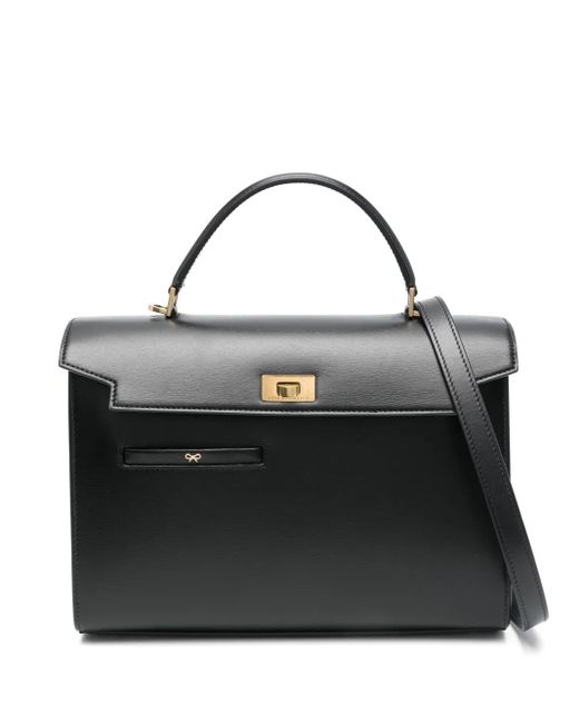 Anya Hindmarch Black Mortimer Handtasche