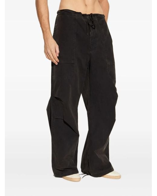 Entire studios Black Drawstring Pocket Trousers
