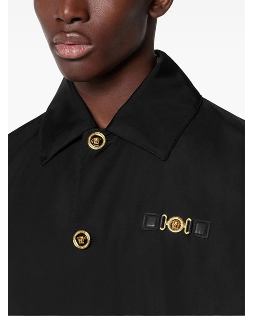 Gabardina Medusa '95 Versace de hombre de color Black