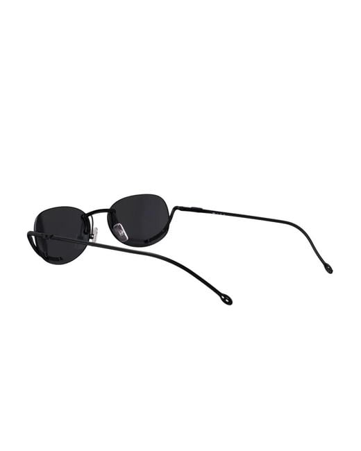 DIESEL Black Lunettes De Soleil À Monture Ovale