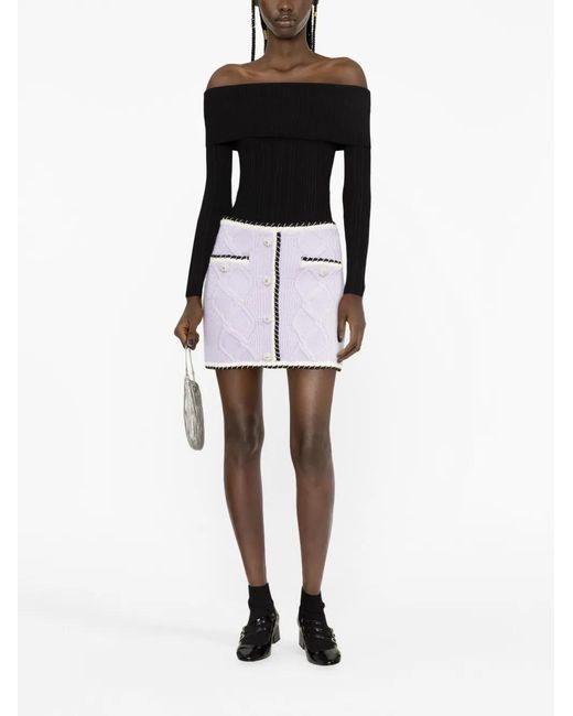 Self-Portrait Pink Skirts