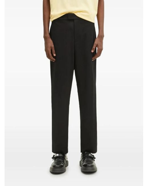 Pantalones plisados Represent de hombre de color Black