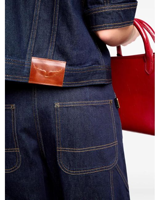 Zadig & Voltaire Blue Kyo Denim Jacket