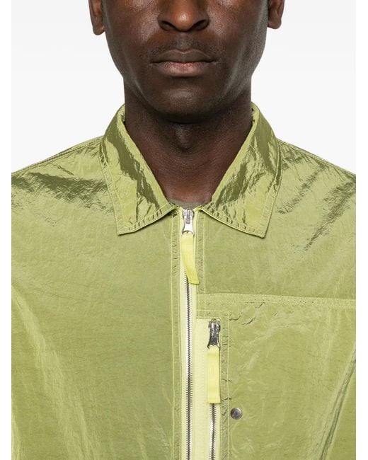 Stone Island Green Light Jackets for men