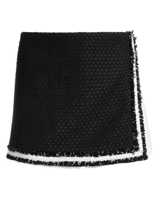 Alice + Olivia Darma ツイード スコート Black
