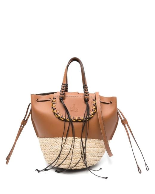 CUBA LAB Bolero Shopper in het Brown