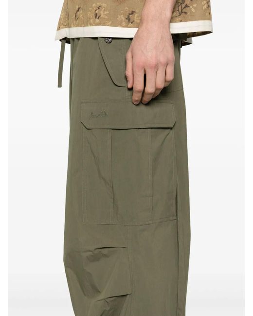 P.A.R.O.S.H. Green Cargo Trousers