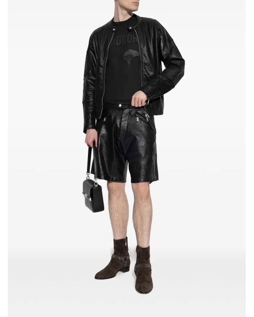 DSquared² Black Zip-Up Bomber Jacket for men