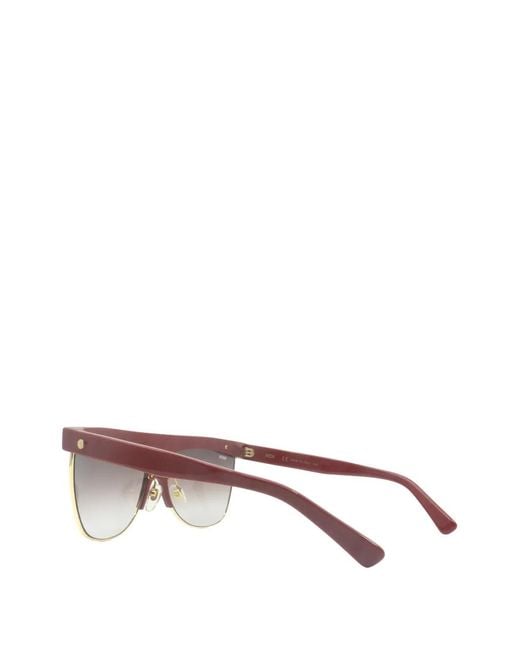 MCM Brown Square-Frame Sunglasses for men