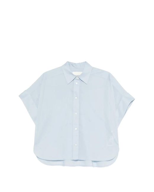 Closed Blue Turn-Up Shirt