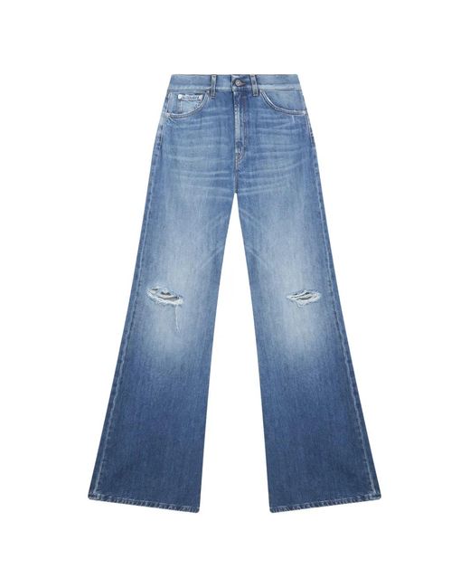 Dondup Blue Ripped Jeans