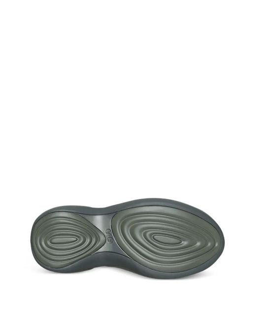 CROCSTM Green Ripple Perforated Clogs
