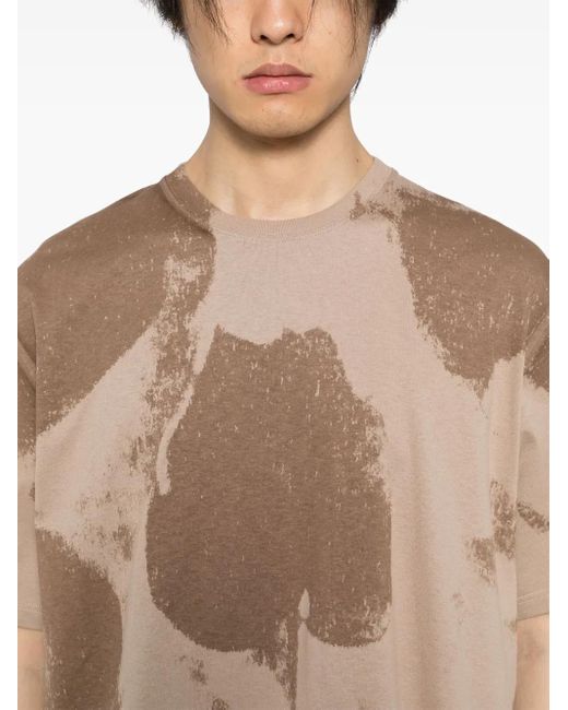 メンズ Alexander McQueen Exploded Skull Tシャツ Natural