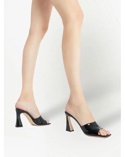 Mules con tacón Giuseppe Zanotti de color Black