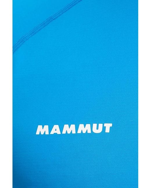 Mammut Blue Ducan Fl Long-Sleeve T-Shirt for men