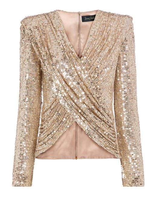 Jenny Packham Natural Misty Blouse