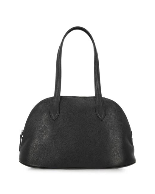 Aesther Ekme Black Cosmo Soft Leather Tote Bag