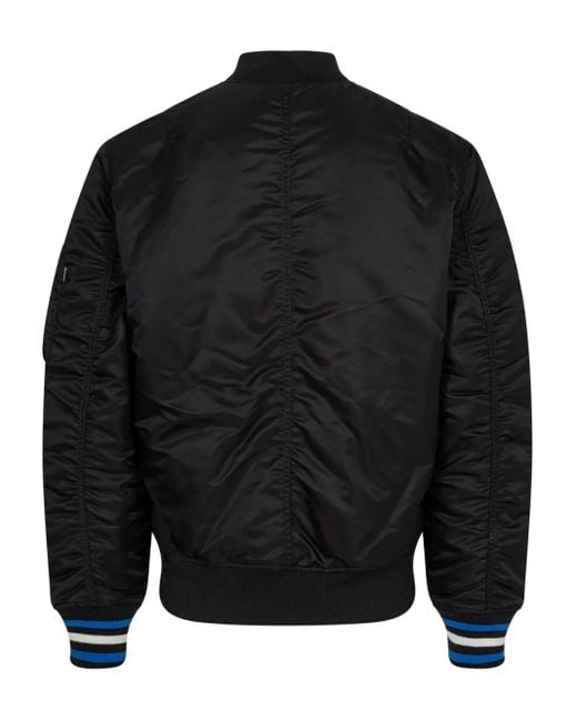 Supreme Black Reversible Ma-1 Jacket for men