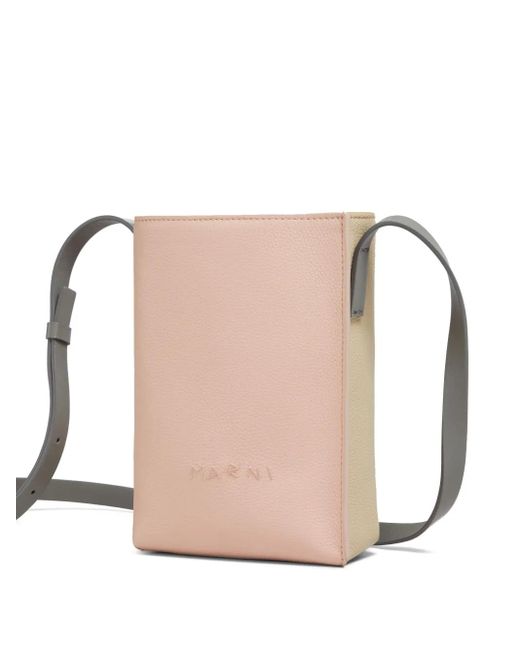 Borsa A Spalla Museo di Marni in White
