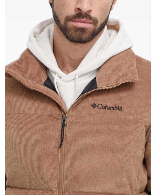 Columbia Brown Corduroy Quilted Jacket for men