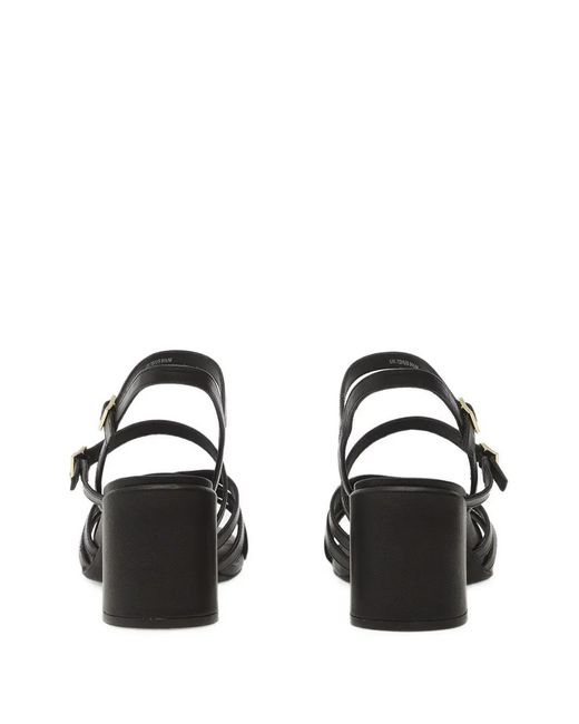 Clarks White Ezoria Multi-Strap Sandals