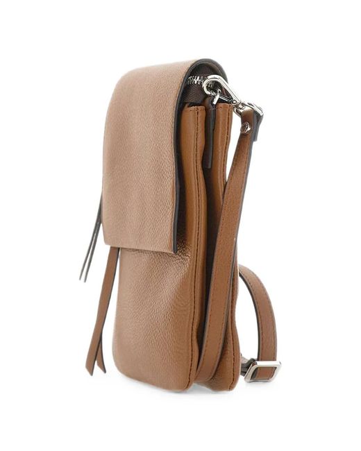 Gianni Chiarini Brown Three Leather Shoulder Bag