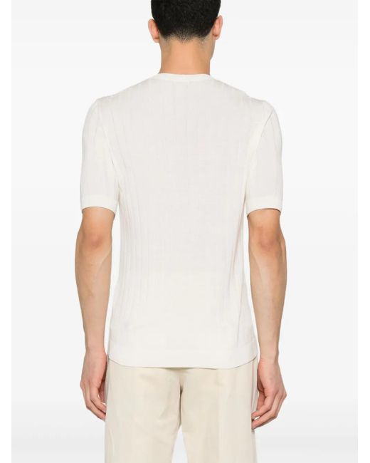 Tagliatore White Roden T-Shirt for men